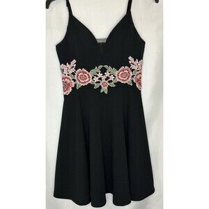 B Smart Black Dress Size 7